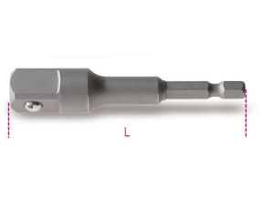 BETA - Uchwyt nasadki z sześciokątnej 1/4'' na kwadrat 1/2''  - 892/7
