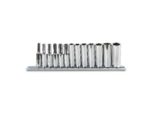 BETA - Zestaw nasadek sześciokątnych 1/4'' długich 4-14mm 13szt.  - 900L/SB13