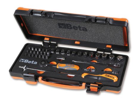 BETA - Zestaw nasadek końcówek wkrętakowych i akcesoriów 39-elementów - 900/C12MZ