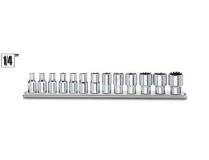 BETA - Komplet nasadek 1/4'' o profilu uniwersalnym 13 szt.  - 900U/SB13