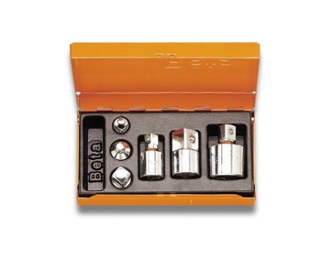 BETA - Zestaw łączników przejściowych do nasadek w pudełku 6szt.  - 902R/C6