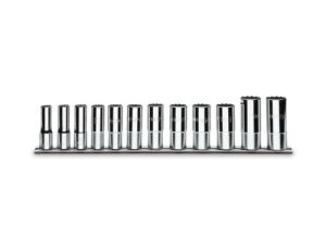 BETA - Zestaw nasadek dwunastokątnych 3/8'' calowych, długich 1/4-7/8'' 12szt.  - 910ASL/SB12