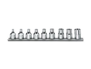 BETA - Zestaw nasadek TORX® 3/8'' E4-E16 9szt.  - 910FTX/SB9