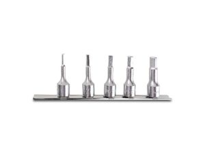 BETA - Zestaw nasadek trzpieniowych 3/8'' z końcówką trzpieniową sześciokątną 4-10mm 5szt.  - 910ME/SB5
