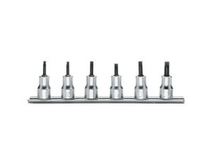 BETA - Zestaw nasadek trzpieniowych 3/8'' z końcówką TORX® T15-T40 6szt.  - 910TX/SB6