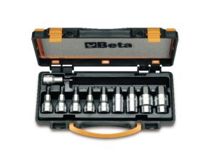 BETA - Zestaw nasadek trzpieniowych sześciokątnych 1/2'' 4-19mm 10szt.  - 920PE/C10