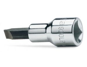BETA - Nasadka 1/2'' z końcówką wkrętakową płaską 2x12mm  - 920LP/12