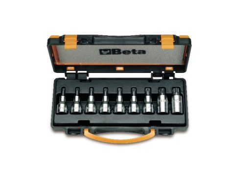 BETA - Zestaw nasadek trzpieniowych TORX® 1/2'' w pudełku T20-T60 9szt.  - 920TX/C9