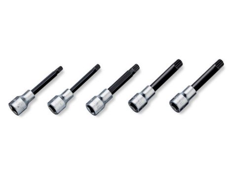 BETA - Zestaw nasadek trzpieniowych 1/2'' z końcówką XZN®, długich M6L-M14L 5szt.  - 920XZN/LS5