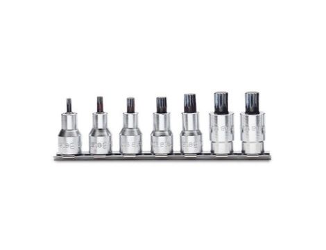 BETA - Zestaw nasadek trzpieniowych 1/2'' z końcówką XZN® M4-M14 7szt.  - 920XZN/SB7