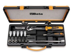 BETA - Zestaw nasadek 1/2'' TORX® z akcesoriami w pudełku 21szt.  - 920TX/C17