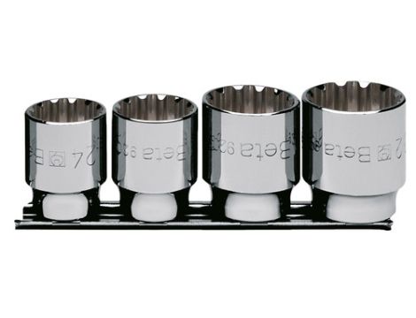 BETA - Komplet nasadek 1/2'' o profilu uniwersalnym 4 szt.  - 920U/SB4