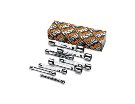 BETA - Zestaw kluczy rurowych dwustronnych, wzmocnionych 6-22mm 8szt.  - 930/S8