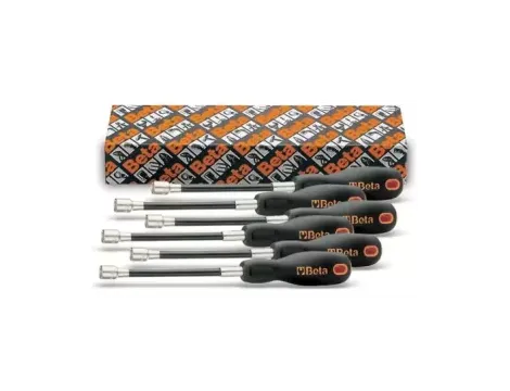 BETA - Zestaw kluczy nasadowych giętkich 943FL, 5-10mm 6szt.  - 943FL/S6