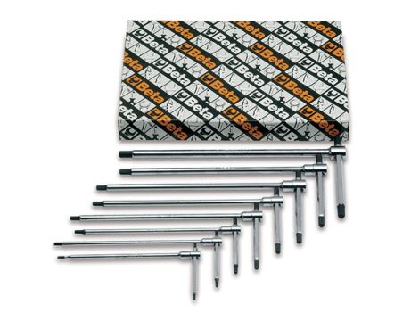 BETA - Komplet kluczy trzpieniowych sześciokątnych typu t (Seria 951) 2,5-8mm 6 szt.  - 951/S6