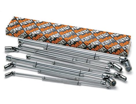 BETA - Zestaw kluczy nasadowych z przegubem 8-19mm 7szt.  - 952/S7