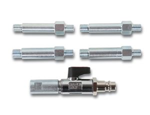 BETA - Zestaw do przedmuchiwania gniazd wtryskiwaczy sprężonym powietrzem 5 elementów - 960RPI