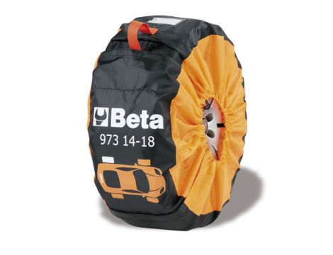 BETA - Komplet 4 pokrowców z nylonu na koła 19-22" - 973/19-22