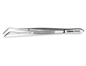 BETA - Pęseta odgięta punktowa 160mm  - 993G