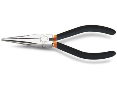 BETA - Szczypce półokrągłe, rękojeść z dwóch warstw PCW 160mm  - 1009/160