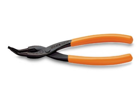 BETA - Szczypce do pierścieni zabezpieczających wewnętrznych, odgięte o 45° 225mm  - 1033/225