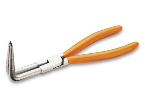 BETA - Szczypce do pierścieni zabezpieczających wewnętrznych, odgięte o 90°, długie ostrza 190mm  - 1034L