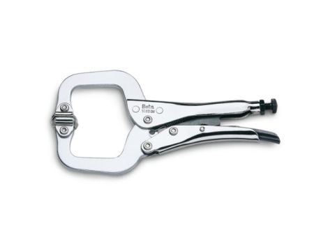 BETA - Szczypce nastawne samoblokujące, szczęki typu C z końcówkami ruchomymi 170mm  - 1062GM/170