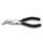 BETA - Szczypce półokrągłe odgięte o 45º, rękojeść z dwóch warstw PCW 160mm  - 1168/160