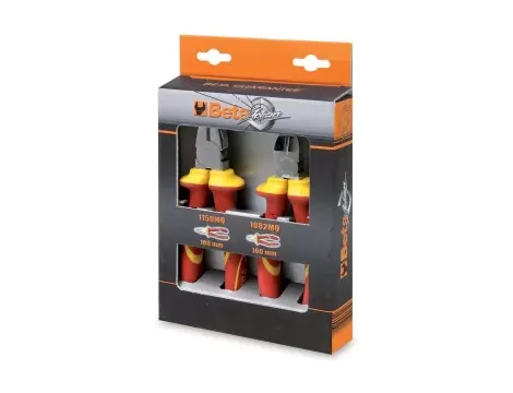 BETA - Zestaw szczypiec w izolacji do 1000V 1082mq160-1150mq180 2 sztuki w pudełku kartonowym - 1169MQ/D2