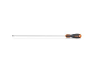 BETA - Wkrętak płaski wąski długi Evox chromowany z czernioną końcówką 3x300mm  - 1204EL/3X300