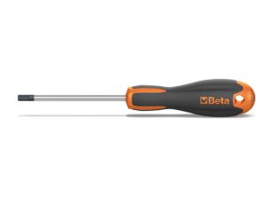 BETA - Wkrętak Evox chromowany z końcówką trzpieniową sześciokątną czernioną 4mm  - 1205EES/4