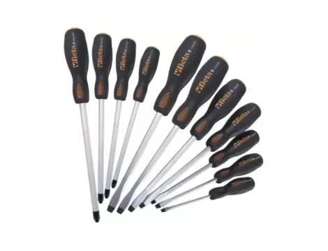 BETA - Komplet 11 wkrętaków płaskich i krzyżowych do pobijania 1241 i 1243 - 1243/S11