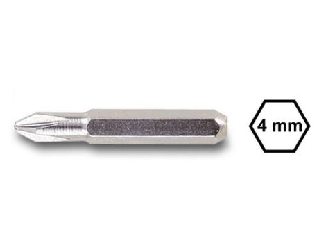 BETA - Końcówka wkrętakowa 4mm precyzyjna krzyżowa Phillips® PH00  - 1256PH/00