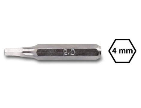 BETA - Końcówka wkrętakowa 4mm precyzyjna trzpieniowa sześciokątna 1,3mm  - 1256PE/1.3