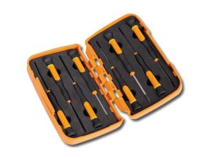 BETA - Zestaw wkrętaków precyzyjnych płaskich, wąskich w pudełku 1,2-4mm 8szt.  - 1257LP/S8