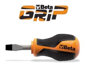 BETA - Wkrętak płaski krótki BetaGRIP 6,5x30mm  - 1260NK/6.5X30