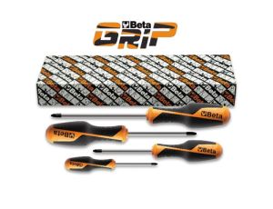BETA - Zestaw wkretaków krzyżowy Phillips® BetaGRIP PH0-PH3 4szt.  - 1262/S4