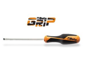 BETA - Wkrętak płaski wąski BetaGRIP 6,5x150mm  - 1264K/6.5X150