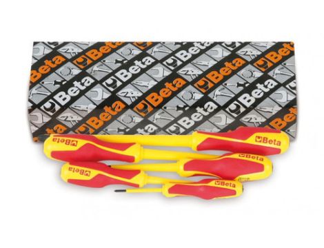 BETA - Zestaw wkrętaków krzyżowych Phillips® izolowanych PH0-PH4 5szt.  - 1272MQ/S5
