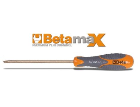 BETA - Wkrętak krzyżowy Phillips® nieiskrzący BetaMAX PH2x150mm  - 1272BA/PH2