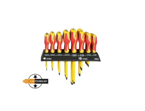 BETA - Zestaw 43 wkrętaków w izolacji na półce - 1273MQ/E4