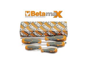 BETA - Zestaw wkrętaków płaskich BetaMAX 2,5-10mm 9szt.  - 1290/S9X