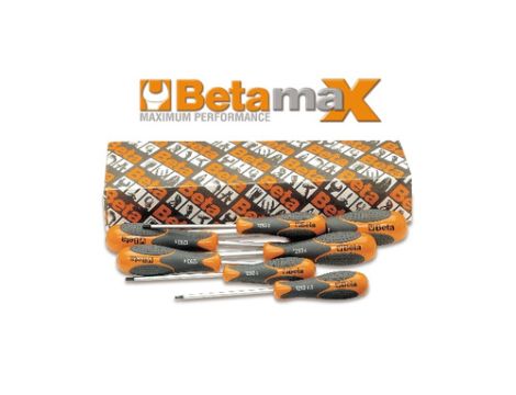 BETA - Zestaw wkrętaków trzpieniowych sześciokątnych BetaMAX 2-8mm 7szt.  - 1293ES/S7