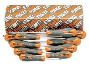 BETA - Komplet 8 wkrętaków płasko-krzyżowych LP-PH BETAMAX - 1293/S8