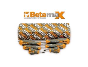 BETA - Zestaw wkrętaków krzyżowych Pozidriv®-Supadriv® BetaMAX PZ0-PZ3 6szt.  - 1299PZ/S6
