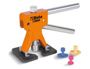 BETA - Wyciągarka niewielkich wgnieceń z zestawem 19 końcówek - 1366A