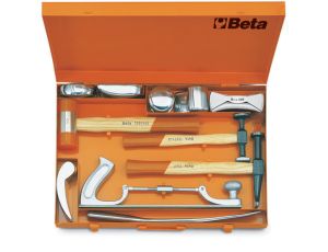 BETA - Zestaw narzędzi blacharskich w pudełku 11 elementów - 1369/C11