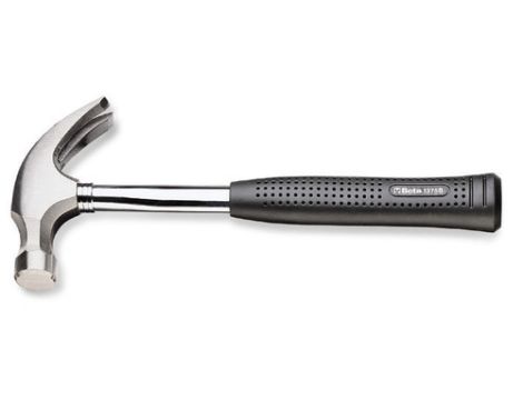 BETA - Młotek do gwoździ z trzonkiem stalowym, pokrytym tworzywem sztucznym 570g/20oz  - 1375B/20