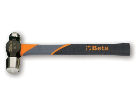 BETA - Młotek z kulistym noskiem 450G i trzonkiem z włókna szklanego - 1377T/450