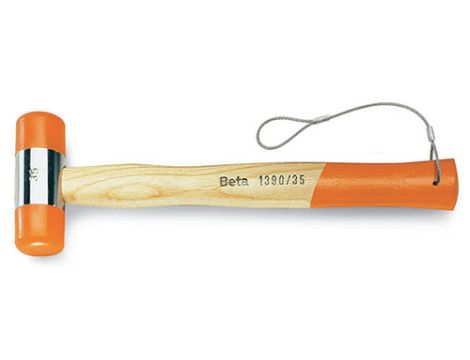 BETA - Młotek z obuchami z tworzywa sztucznego do prac na wysokościach 35mm  - 1390HS/35